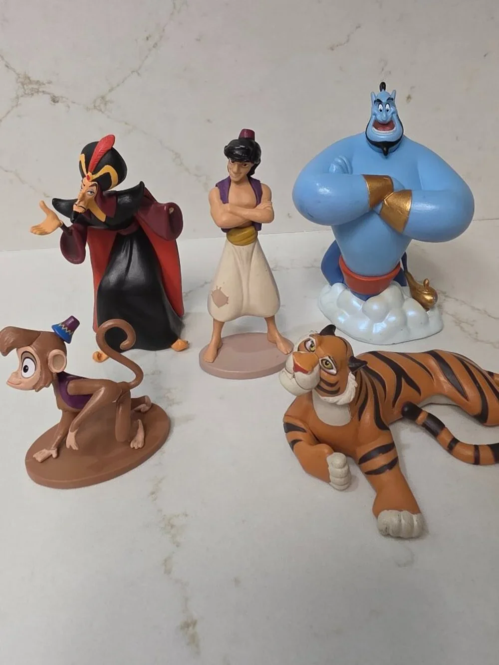 Disney Store Aladdin PVC Figure Set (Lot of 5)